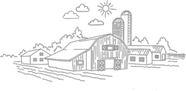 農業に関する建物のイラスト